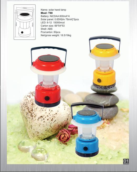 solar hand light