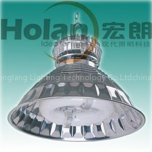 Induction lamp for high bay fixture
