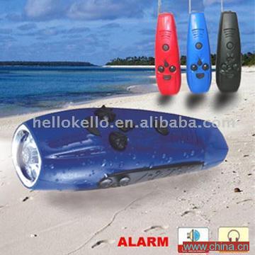 Dynamo Waterproof Torch (Radio and Weather Station)