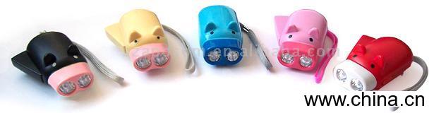 Pig-Shape Flashlight