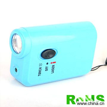 LED Mini Flashlight with Laser Lighting (SB-1057)