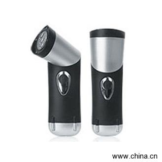 Cranking Waterproof Flashlight