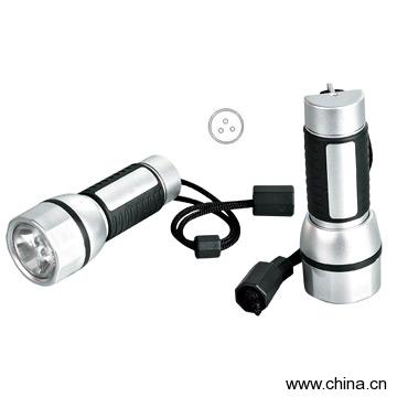 Plastic LED Flashlight