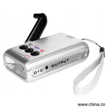 Multi-Function Dynamo Alarm Flashlight