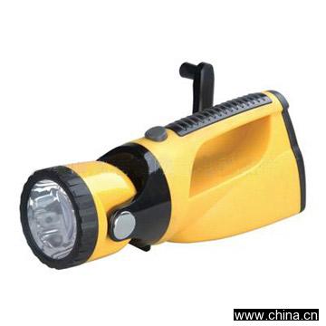 Dynamo LED Torch with Alarm Lamp