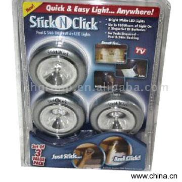 Stick N Click Light (One LED)