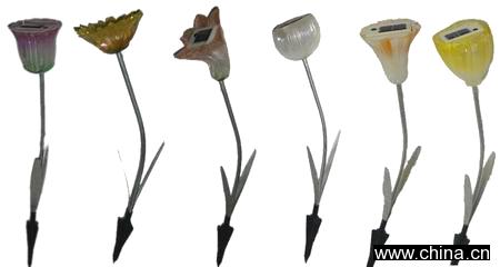 Polyresin Flower Shaped Light