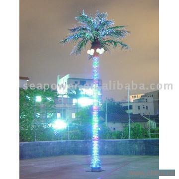 Optic Fiber Coconut Tree