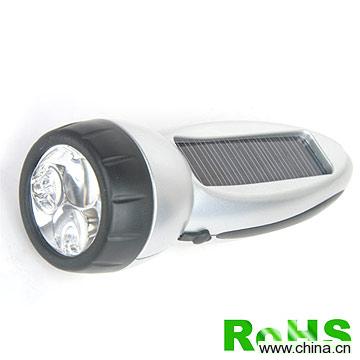 Solar Flashlight with Mobile phone charger (SB-3076)