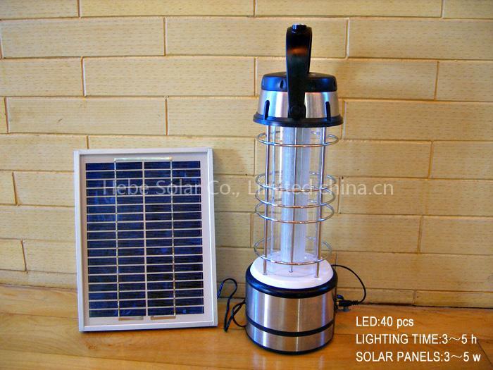 Solar camping lanterns