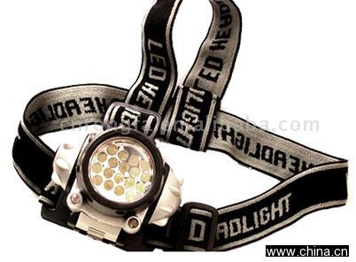 18-Piece White LED and 2-Piece Red LED Headlamp