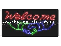 LED WELCOME SIGN