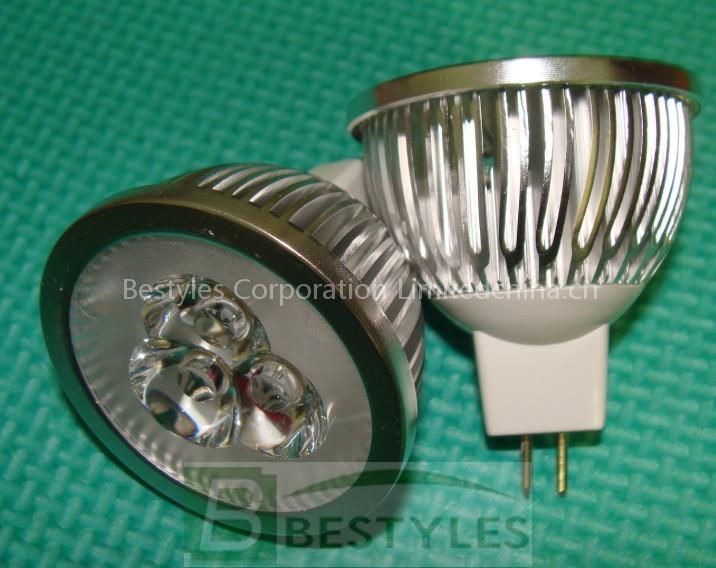 MR16 LED spotlights 3*2w