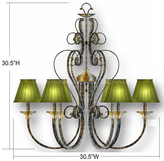 chandelier light, table lamp, wall lamp