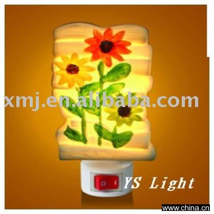 Ceramic Led Night Lamp