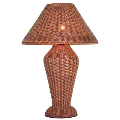 rattan lamp