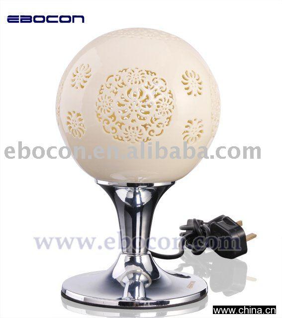 Chinese traditional ceramic craft table lamp