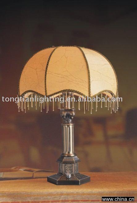 Metal table lamp