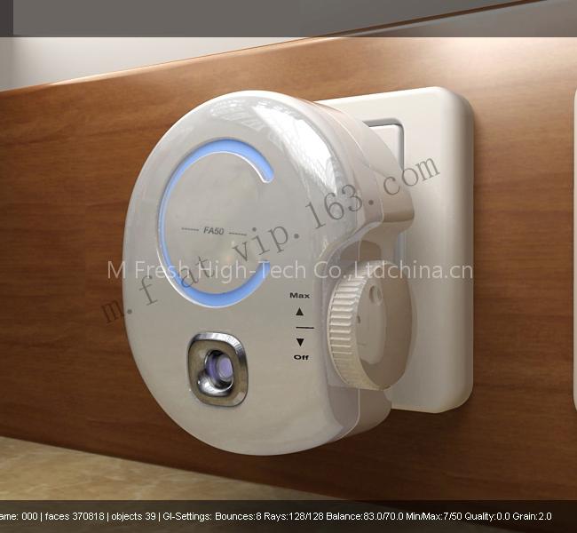 Plug-in Enamel Ozone AIR PURIFIER (FA50)