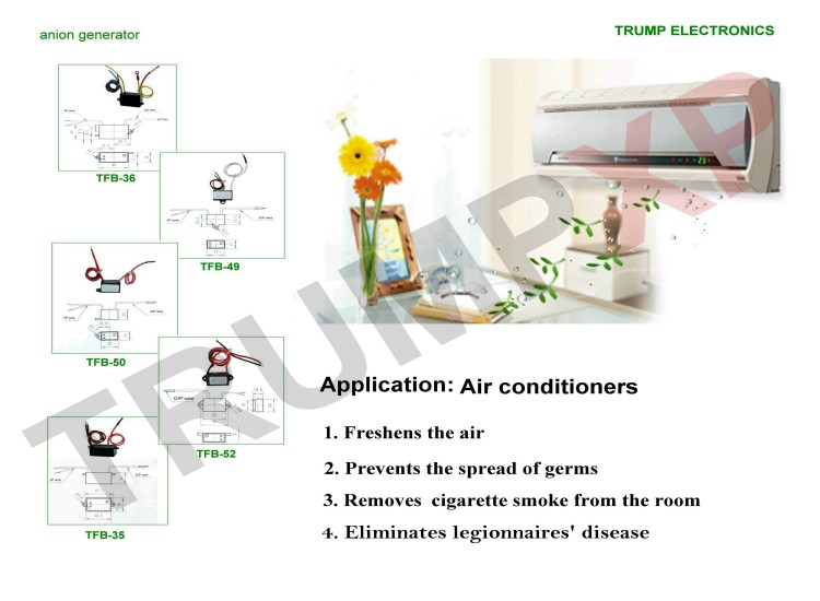 China (Mainland) Anion Generator For Air Conditioner, Air Purifier,