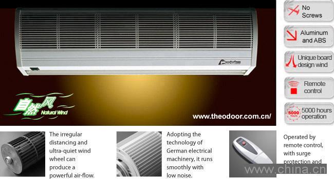 air curtain or air door