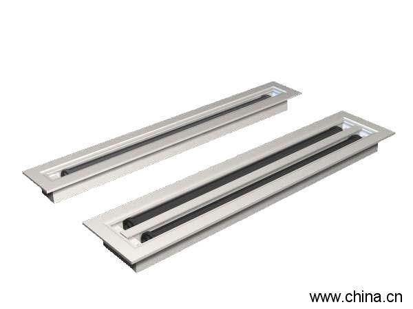Slot air diffuser