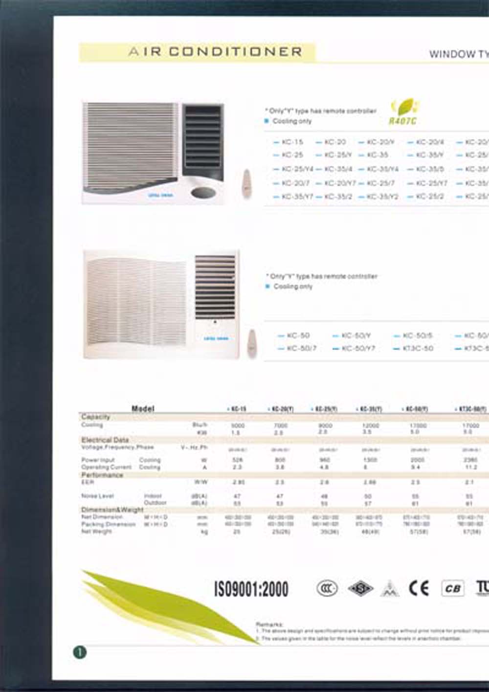 Australia Window Type Air-Conditioner