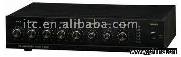 Public Address Mixer Amplifier