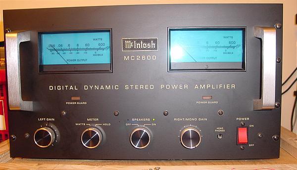 Indonesia Mcintosh Mc 2600 Stereo Power Amplifier