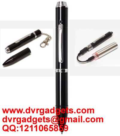 8GB HD Video Recorder Ball-point Pen Type Spy Pen DVR Real Recording while Charging Simultaneously