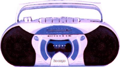 Hong Kong RC223 Portable Radio Cassette Recorder