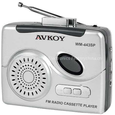 Radio cassette player