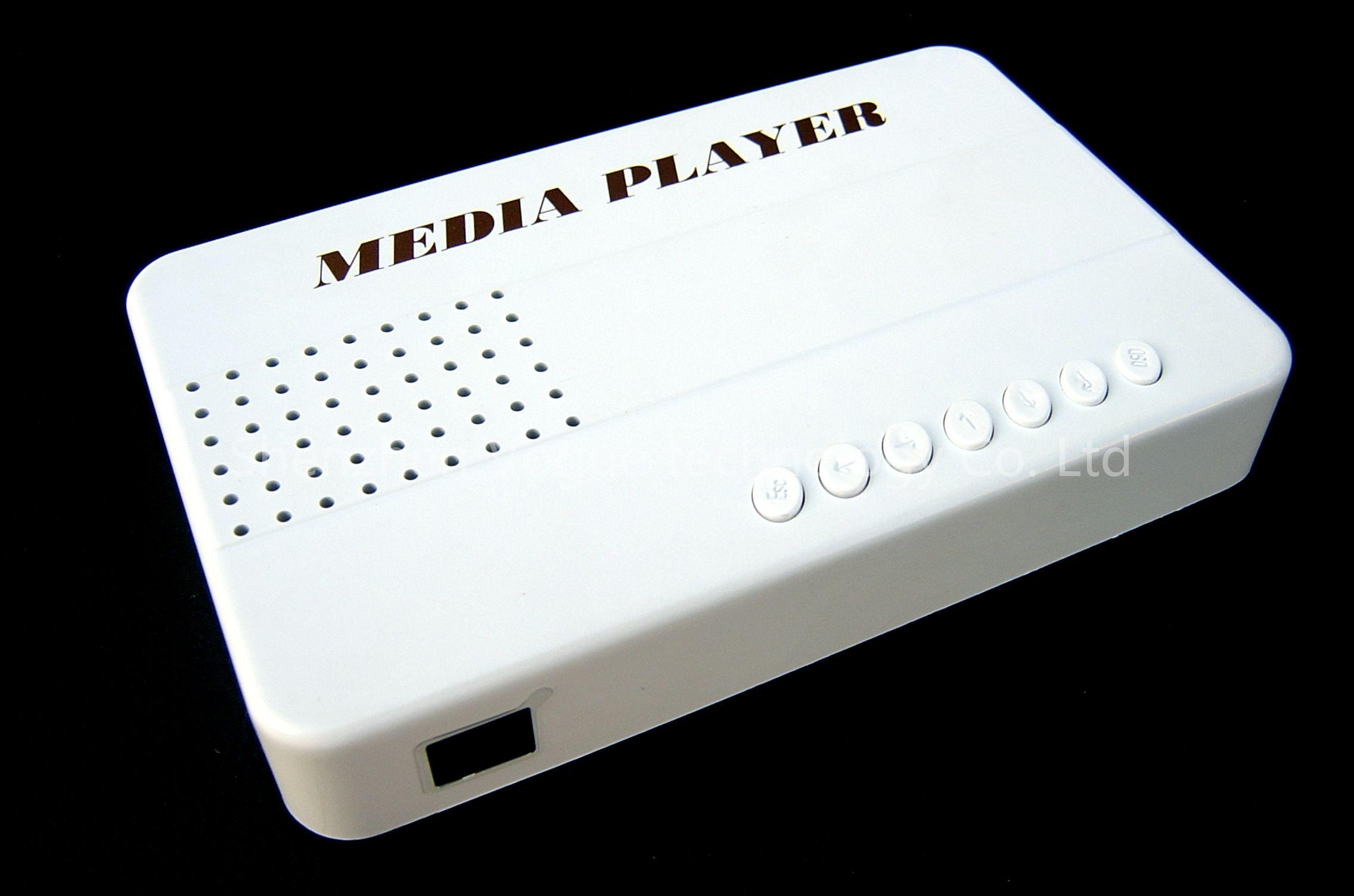 HDD media player memory card media player