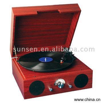 Retro Turntables with Radio Music Center