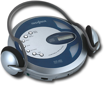 Canada Insignia ( Non-skip ) Portable CD Player With Remote