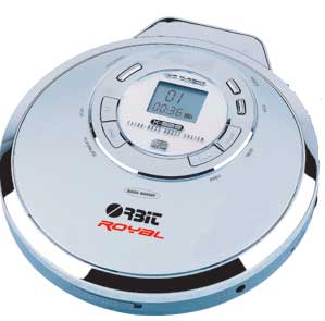 United Kingdom Orbit Royal Portable CD Player With Adaptor