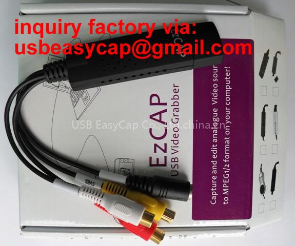 Mac Ezcap Video Capture USB DVR Easycap Easy Cap