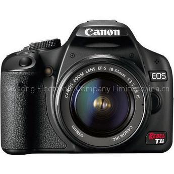 Canon EOS Rebel T1i SLR Digital Camera w/ 18-55mm IS Lens & Deluxe Kit