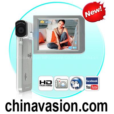 1080P HD Camcorder (Pre-Record, Motion Detect, Full HD, More)