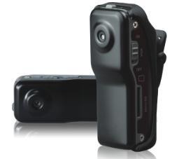 MD80 Smallest Mini DV with PC camera and Voice Control Security Camera (New Model Metal Case, 4GB)
