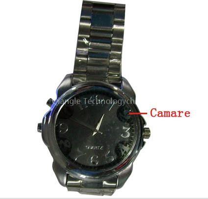 4GB 2.0MP 30FPS 640*480 Wrist Spy Watch Hidden Camera