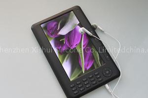 7inch TFT e-book reader support 16G
