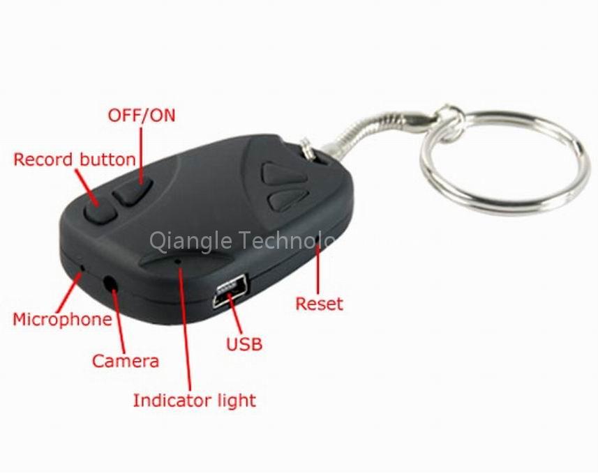 30FPS Car Key spy Camera DVR