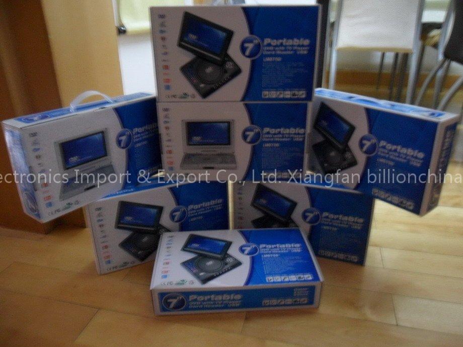 7" Portable Freeview TV+MPEG+DVD/DivX/Home Media Player
