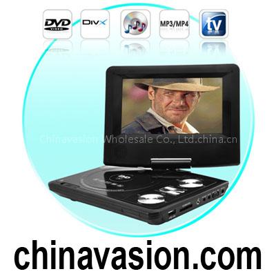 Portable DVD Player with 7 Inch LCD Widescreen + Copy Function