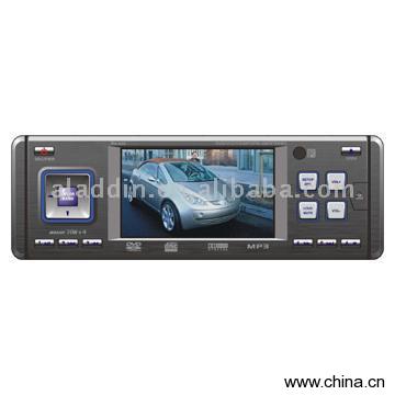In-Dash Motorized 3.6" Wide Screen Monitor / AM / FM Receiver / DVD Player