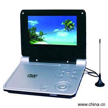 7" Portable DVD Player/DVB-T Receiver Combo