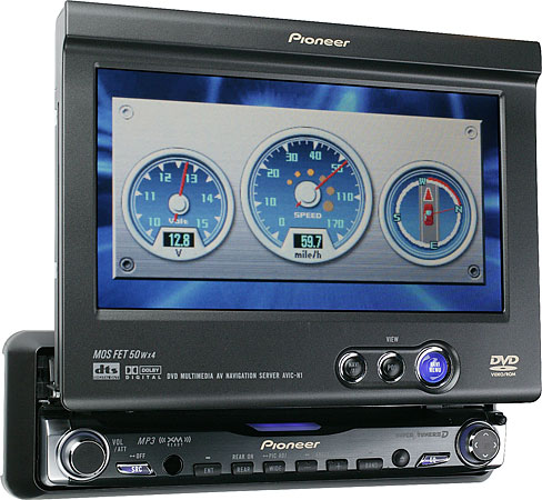 United Kingdom Pioneer Avic-n1 Dashboard Dvd & Gps With Touch Screen