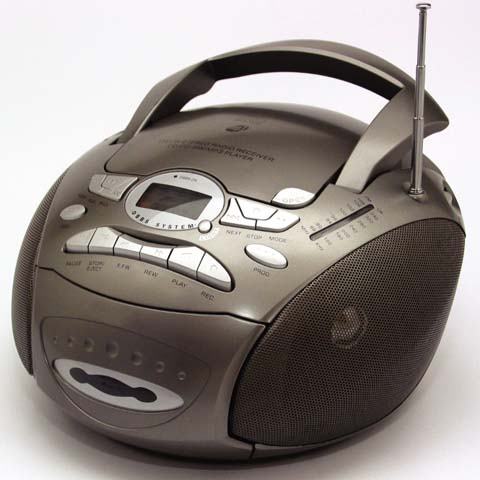 Hong Kong CD MP3 Boom Box (VCD Option)