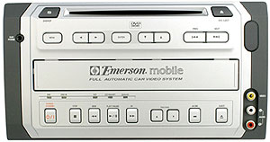 United States Emerson Mobile DVD/VHS Dual Deck Player